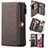 Leather Case Stands Flip Cover Holder C06S for Samsung Galaxy S20 Ultra