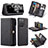 Leather Case Stands Flip Cover Holder C06S for Samsung Galaxy S20 Ultra