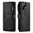 Leather Case Stands Flip Cover Holder C06S for Samsung Galaxy S21 Ultra 5G