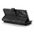 Leather Case Stands Flip Cover Holder C06S for Samsung Galaxy S21 Ultra 5G