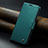 Leather Case Stands Flip Cover Holder C06S for Xiaomi Redmi Note 12 4G Green