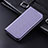 Leather Case Stands Flip Cover Holder C06X for Google Pixel 6 5G Purple