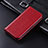 Leather Case Stands Flip Cover Holder C06X for Google Pixel 6 5G Red