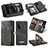 Leather Case Stands Flip Cover Holder C07S for Samsung Galaxy A53 5G