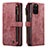 Leather Case Stands Flip Cover Holder C07S for Samsung Galaxy S20 Plus