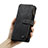 Leather Case Stands Flip Cover Holder C07S for Samsung Galaxy S21 Ultra 5G
