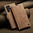 Leather Case Stands Flip Cover Holder C10S for Samsung Galaxy S22 Ultra 5G