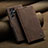 Leather Case Stands Flip Cover Holder C10S for Samsung Galaxy S22 Ultra 5G