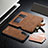 Leather Case Stands Flip Cover Holder C12S for Samsung Galaxy S21 Plus 5G