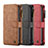 Leather Case Stands Flip Cover Holder C12S for Samsung Galaxy S22 Plus 5G