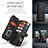 Leather Case Stands Flip Cover Holder C14S for Samsung Galaxy S21 Ultra 5G