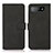 Leather Case Stands Flip Cover Holder D01Y for Asus ROG Phone 7 Black