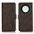 Leather Case Stands Flip Cover Holder D01Y for Huawei Honor Magic5 Lite 5G Brown