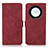 Leather Case Stands Flip Cover Holder D01Y for Huawei Honor Magic5 Lite 5G Red