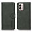 Leather Case Stands Flip Cover Holder D01Y for Motorola Moto G53j 5G Green