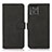 Leather Case Stands Flip Cover Holder D01Y for Motorola ThinkPhone 5G Black