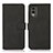 Leather Case Stands Flip Cover Holder D01Y for Nokia C210 Black