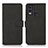 Leather Case Stands Flip Cover Holder D01Y for Nokia C22 Black