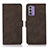 Leather Case Stands Flip Cover Holder D01Y for Nokia G42 5G Brown