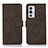 Leather Case Stands Flip Cover Holder D01Y for OnePlus 9RT 5G Brown