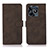 Leather Case Stands Flip Cover Holder D01Y for Realme C53 India Brown