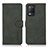 Leather Case Stands Flip Cover Holder D01Y for Realme Q3 5G Green