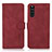 Leather Case Stands Flip Cover Holder D01Y for Sony Xperia 10 III