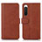 Leather Case Stands Flip Cover Holder D01Y for Sony Xperia 10 IV SO-52C