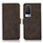 Leather Case Stands Flip Cover Holder D01Y for Vivo V21e 5G