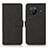 Leather Case Stands Flip Cover Holder D01Y for Vivo X80 5G Black