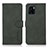 Leather Case Stands Flip Cover Holder D01Y for Vivo Y32t Green
