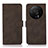 Leather Case Stands Flip Cover Holder D01Y for Xiaomi Mi 12S Ultra 5G Brown