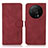 Leather Case Stands Flip Cover Holder D01Y for Xiaomi Mi 12S Ultra 5G Red