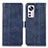 Leather Case Stands Flip Cover Holder D01Y for Xiaomi Mi 12X 5G Blue