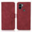 Leather Case Stands Flip Cover Holder D01Y for Xiaomi Redmi A1 Plus Red