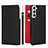 Leather Case Stands Flip Cover Holder D02T for Samsung Galaxy S22 5G