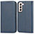 Leather Case Stands Flip Cover Holder D03T for Samsung Galaxy S21 5G