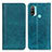 Leather Case Stands Flip Cover Holder D03Y for Motorola Moto E30