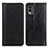 Leather Case Stands Flip Cover Holder D03Y for Nokia C210 Black