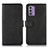 Leather Case Stands Flip Cover Holder D03Y for Nokia G42 5G Black