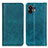 Leather Case Stands Flip Cover Holder D03Y for Nothing Phone 2 Green