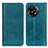 Leather Case Stands Flip Cover Holder D03Y for OnePlus Ace 2 5G Green