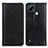 Leather Case Stands Flip Cover Holder D03Y for Realme C21