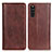 Leather Case Stands Flip Cover Holder D03Y for Sony Xperia 10 III Lite