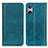 Leather Case Stands Flip Cover Holder D03Y for Sony Xperia 5 V Green