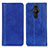 Leather Case Stands Flip Cover Holder D03Y for Sony Xperia PRO-I Blue