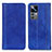 Leather Case Stands Flip Cover Holder D03Y for Xiaomi Mi 12T Pro 5G Blue