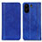 Leather Case Stands Flip Cover Holder D03Y for Xiaomi Redmi 13C Blue