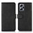 Leather Case Stands Flip Cover Holder D03Y for Xiaomi Redmi K50i 5G Black