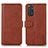 Leather Case Stands Flip Cover Holder D03Y for Xiaomi Redmi Note 11 4G (2022)